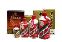  贵州茅台酒 1988—1990年4瓶