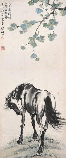 * 马 立轴 纸本