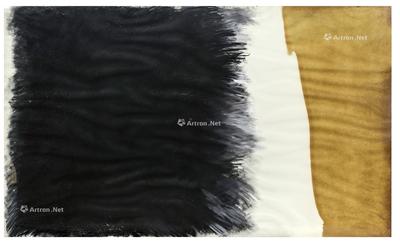  1982年作 画C No.1 亚麻仁油、粉彩、纸