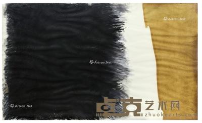  1982年作 画C No.1 亚麻仁油、粉彩、纸 90.0×150.0cm
