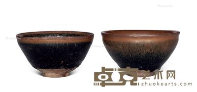 * 元 建窑碗 （一组） 尺寸不一
