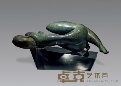  2016年作 梦不醒的季节 青铜（热着色工艺） 雕塑 65×40×40cm