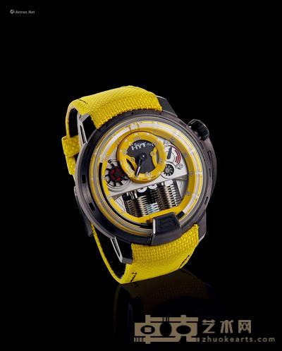  HTY，精细及罕有，钛金属手动上链腕表 --