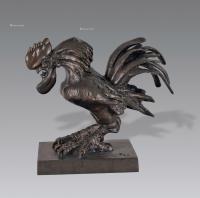  2003年作 公 鸡 铸铜 雕塑