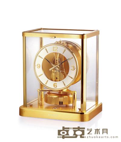  积家，精美，ATMOS空气钟，约1990年制 20×15×22.5cm
