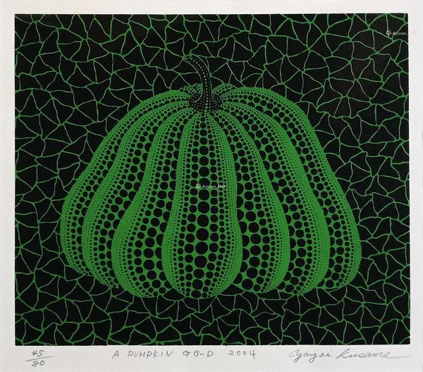  2004年作 A PUMPKIN GB-D 限量  版画