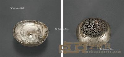 清代四川“汇票银”单戳十两圆锭一枚 --