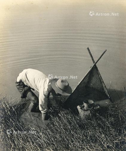  1935年 渔 银盐纸基