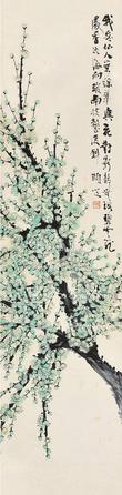  梅花 立轴 纸本