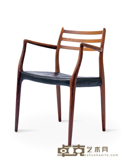 1970年作 尼尔斯·奥托·莫勒 62号椅 56×50×80cm