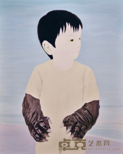  2008年作 熊臂 油彩 画布 227.2×182.2cm