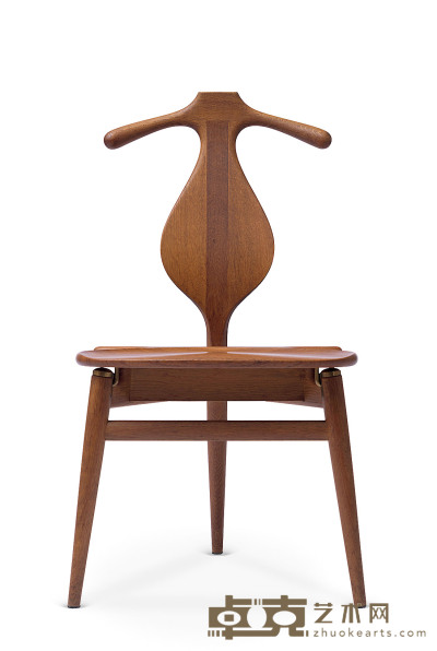  1953年作 汉斯·韦格纳 侍从椅 51×51×95cm