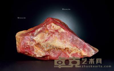  巴林鸡血原石 20×37×7cm；重量8213.7g