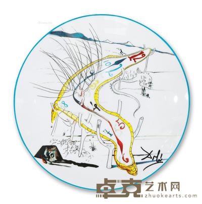 时钟 瓷盘 直径22.5cm