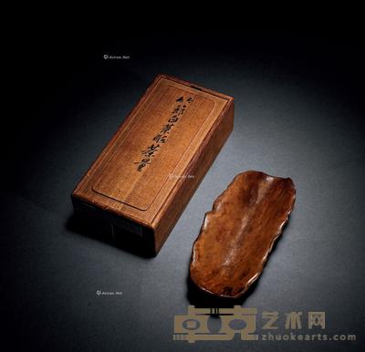  清 黄杨木茶量 长13cm