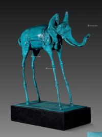  大象 铸铜雕塑
