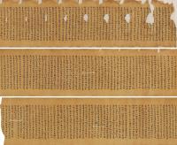  7-8世纪 隋代写本 敦煌写经 《大般涅经卷第二十九》 手卷 水墨纸本
