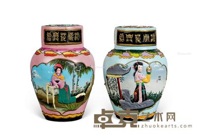 80-90年代产出口装绍兴花雕酒(貂蝉西施图) --