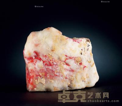  巴林鸡血原石 15×12×6cm；重量1467g