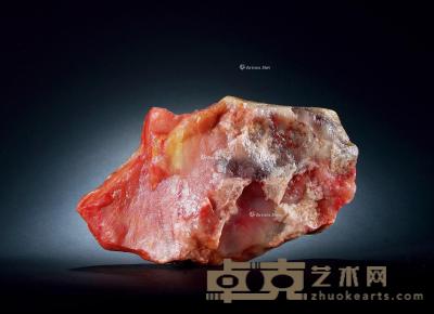  巴林鸡血原石 12×4×20cm；重量1357.1g