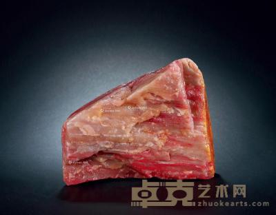  巴林鸡血原石 5.5×12×15cm；重量1692.4g