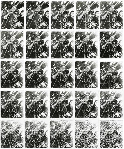  2004年作 连续翻拍25次 （共二十五件） 银盐黑白相片