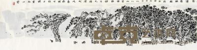  2013年作 古道春风图 镜心 设色纸本 34.5×136cm