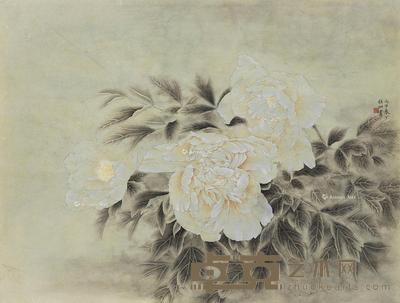 素辉 镜心 设色纸本 53×67cm
