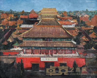  2018年作 故宫博物院 布面油画 130×160cm