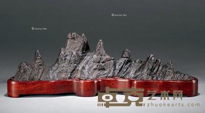  清 灵璧石摆件 长23.2cm