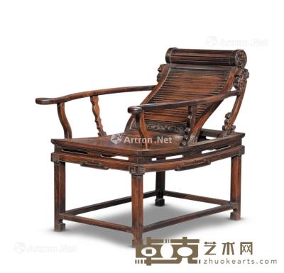  清 红木躺椅 94×75×96cm