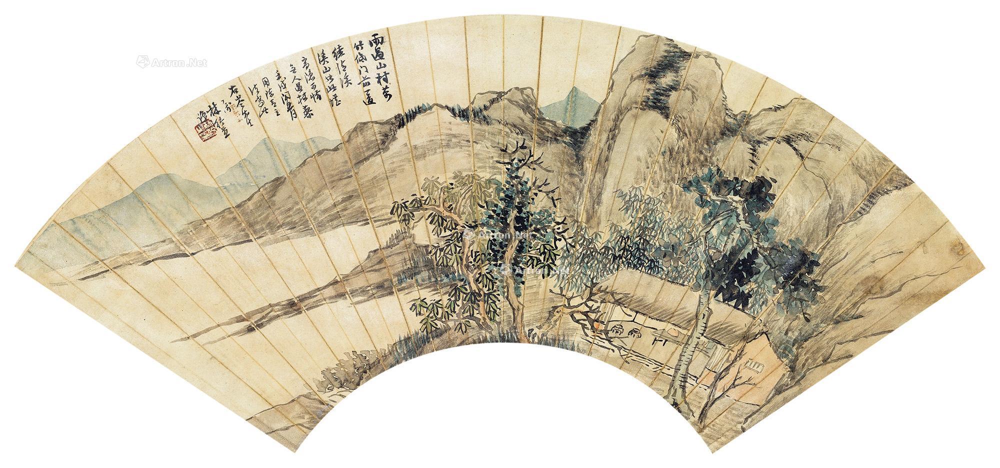 立轴 设色纸本 图录号: 380 年代: 暂无 艺术家: 林纾 材质: 作品分类