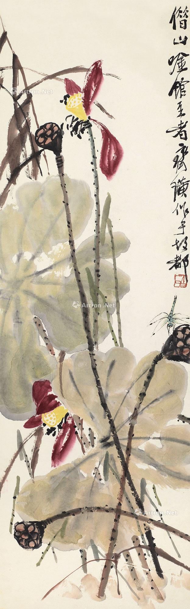 立轴 纸本 图录号: 1218 年代: 暂无 艺术家: 齐白石 材质: 作品分类